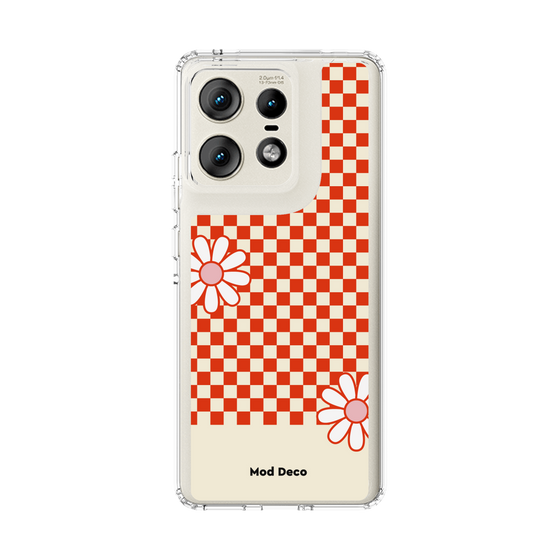 スリムプロテクションケース［ Mod Deco - オリジナル - レトロフラワー ］