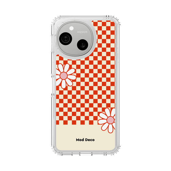 スリムプロテクションケース［ Mod Deco - オリジナル - レトロフラワー ］