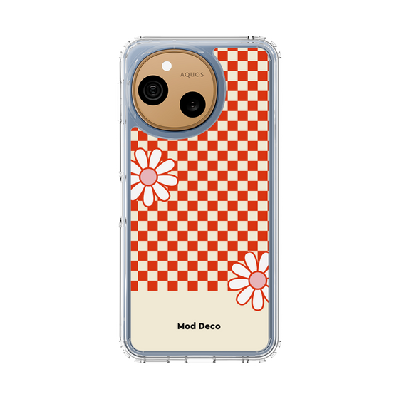 スリムプロテクションケース［ Mod Deco - オリジナル - レトロフラワー ］