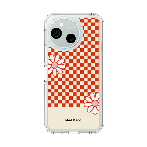 スリムプロテクションケース［ Mod Deco - オリジナル - レトロフラワー ］