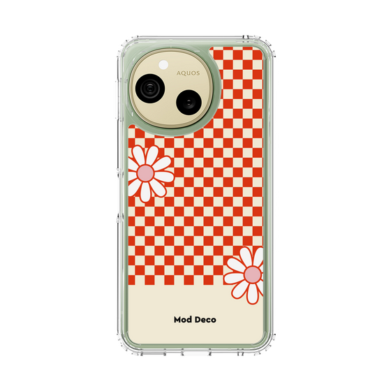 スリムプロテクションケース［ Mod Deco - オリジナル - レトロフラワー ］