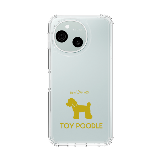 スリムプロテクションケース［ &UCHINOCO - トイプードル ］