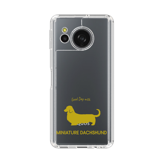 スリムプロテクションケース［ &UCHINOCO - ミニチュア・ダックスフンド ］