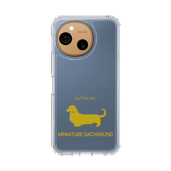 スリムプロテクションケース［ &UCHINOCO - ミニチュア・ダックスフンド ］