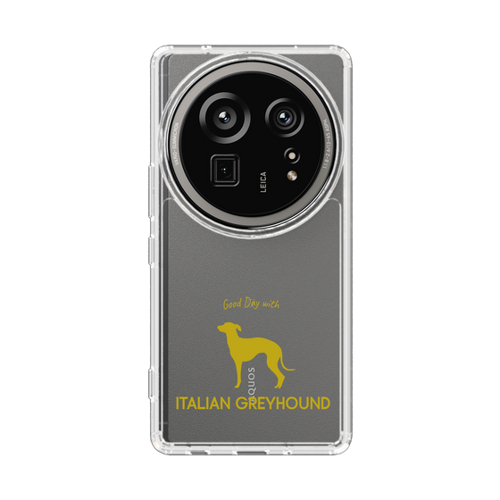 スリムプロテクションケース［ &UCHINOCO - イタリアン・グレーハウンド ］