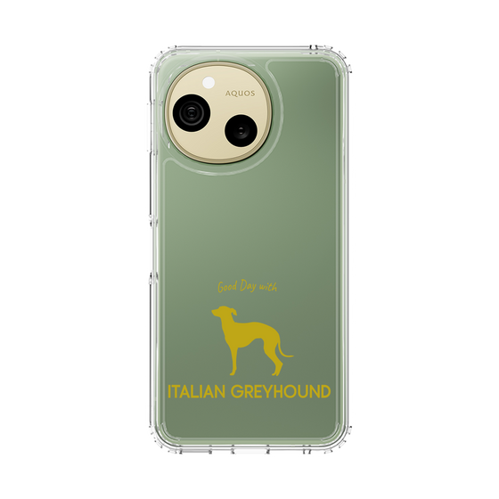 スリムプロテクションケース［ &UCHINOCO - イタリアン・グレーハウンド ］