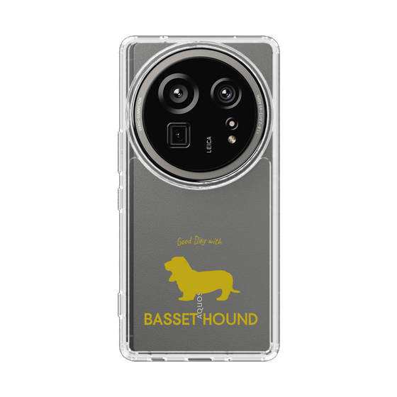 スリムプロテクションケース［ &UCHINOCO - バセット・ハウンド ］