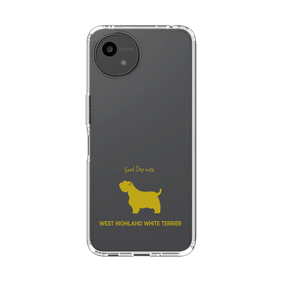 スリムプロテクションケース［ &UCHINOCO - ウェスト・ハイランド・ホワイト・テリア ］