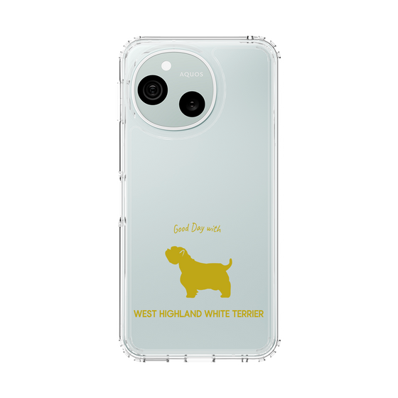 スリムプロテクションケース［ &UCHINOCO - ウェスト・ハイランド・ホワイト・テリア ］