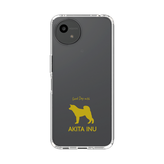 スリムプロテクションケース［ &UCHINOCO - 秋田犬 ］