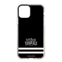 スリムプロテクションケース［ 福岡ソフトバンクホークス - ストライプ - ブラック ］