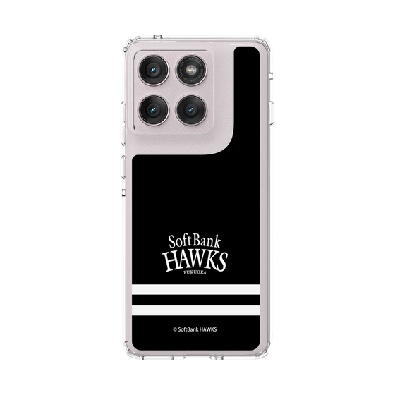 スリムプロテクションケース［ 福岡ソフトバンクホークス - ストライプ - ブラック ］