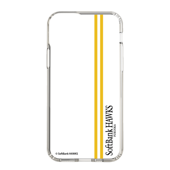 スリムプロテクションケース［ 福岡ソフトバンクホークス - 縦ストライプ ］