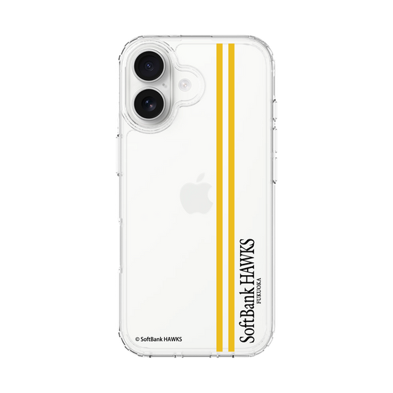 スリムプロテクションケース［ 福岡ソフトバンクホークス - 縦ストライプ ］