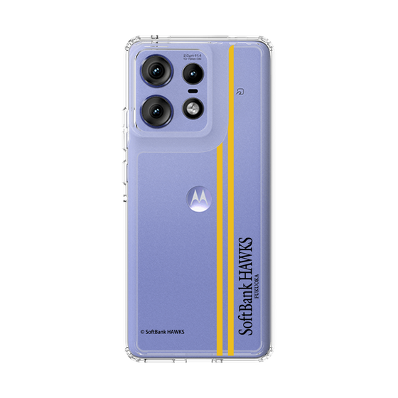 スリムプロテクションケース［ 福岡ソフトバンクホークス - 縦ストライプ ］