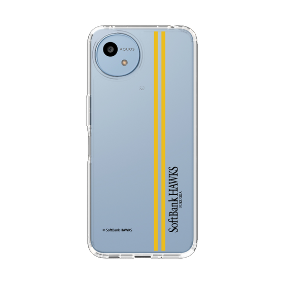 スリムプロテクションケース［ 福岡ソフトバンクホークス - 縦ストライプ ］