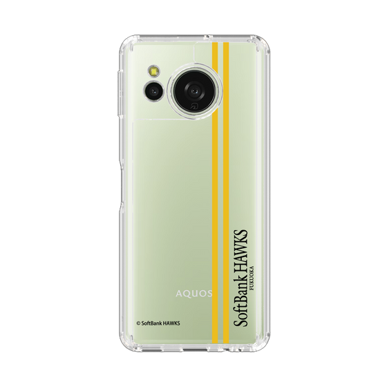 スリムプロテクションケース［ 福岡ソフトバンクホークス - 縦ストライプ ］
