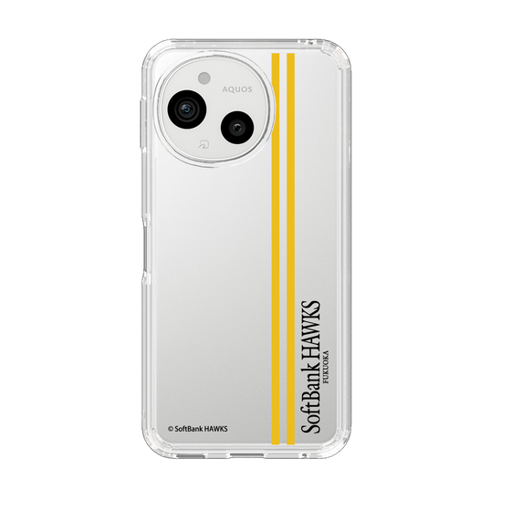 スリムプロテクションケース［ 福岡ソフトバンクホークス - 縦ストライプ ］