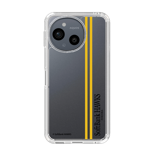 スリムプロテクションケース［ 福岡ソフトバンクホークス - 縦ストライプ ］