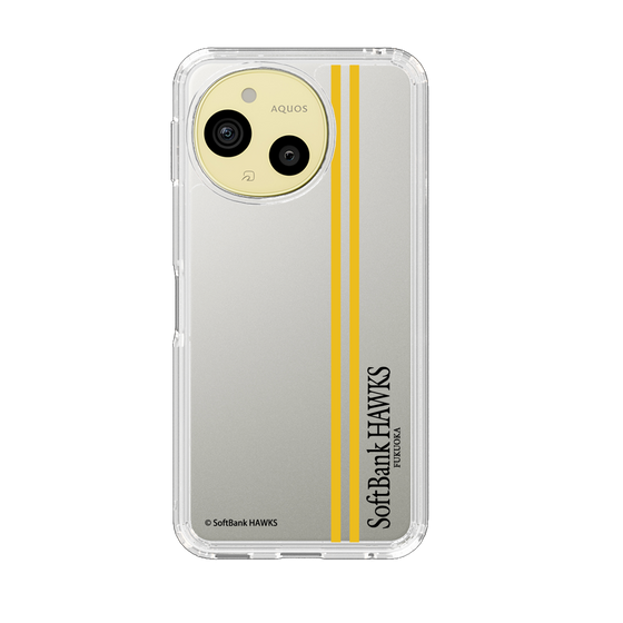 スリムプロテクションケース［ 福岡ソフトバンクホークス - 縦ストライプ ］