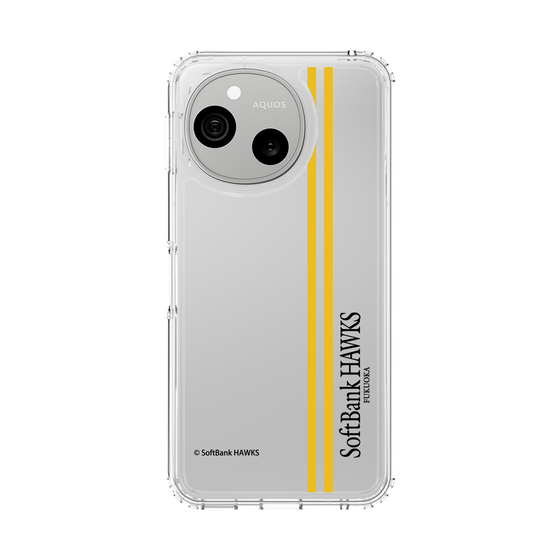 スリムプロテクションケース［ 福岡ソフトバンクホークス - 縦ストライプ ］