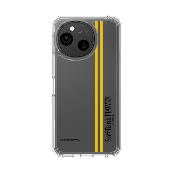 スリムプロテクションケース［ 福岡ソフトバンクホークス - 縦ストライプ ］