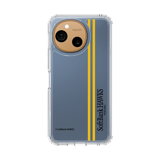 スリムプロテクションケース［ 福岡ソフトバンクホークス - 縦ストライプ ］