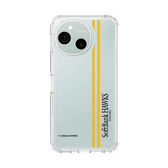 スリムプロテクションケース［ 福岡ソフトバンクホークス - 縦ストライプ ］