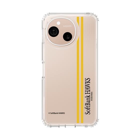 スリムプロテクションケース［ 福岡ソフトバンクホークス - 縦ストライプ ］