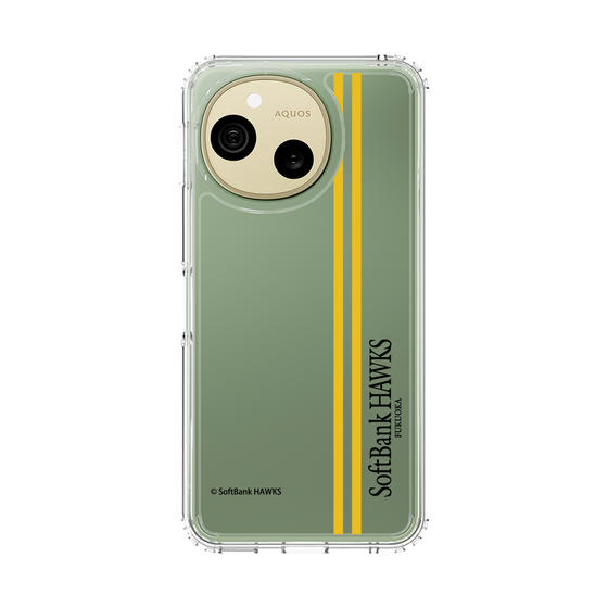 スリムプロテクションケース［ 福岡ソフトバンクホークス - 縦ストライプ ］