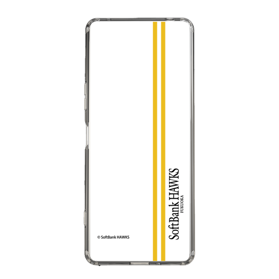 スリムプロテクションケース［ 福岡ソフトバンクホークス - 縦ストライプ ］