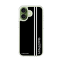 スリムプロテクションケース［ 福岡ソフトバンクホークス - 縦ストライプ - ブラック ］