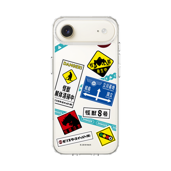 スリムプロテクションケース［ 怪獣8号 - ステッカー - カラー ］
