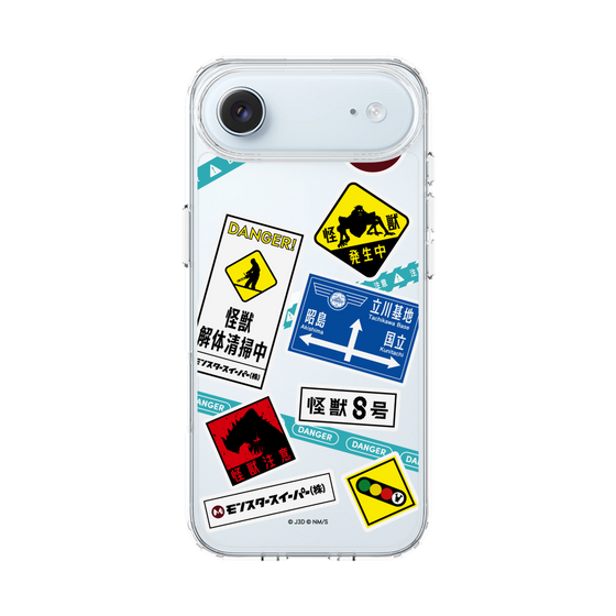 スリムプロテクションケース［ 怪獣8号 - ステッカー - カラー ］