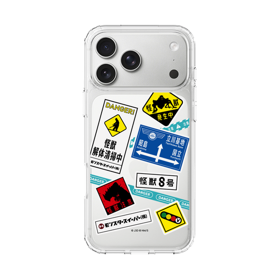 スリムプロテクションケース［ 怪獣8号 - ステッカー - カラー ］