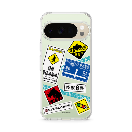スリムプロテクションケース［ 怪獣8号 - ステッカー - カラー ］