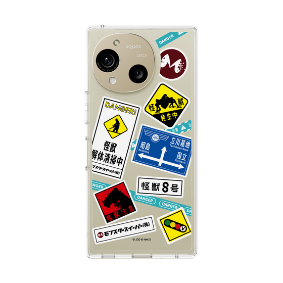 スリムプロテクションケース［ 怪獣8号 - ステッカー - カラー ］