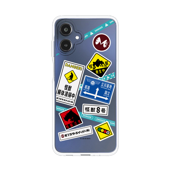 スリムプロテクションケース［ 怪獣8号 - ステッカー - カラー ］