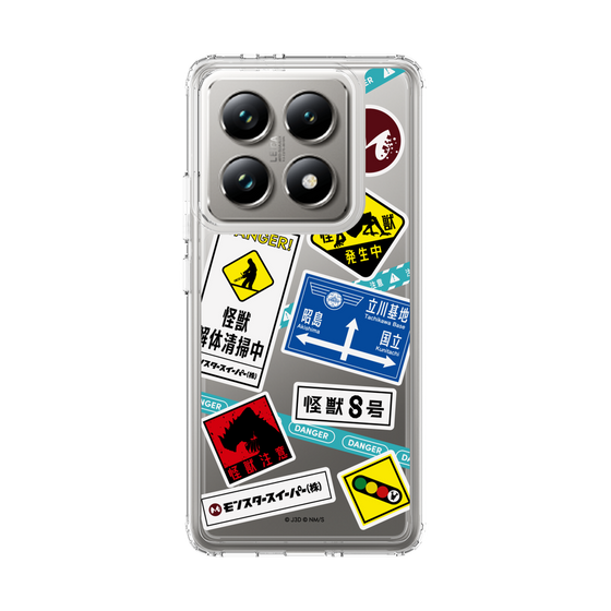 スリムプロテクションケース［ 怪獣8号 - ステッカー - カラー ］