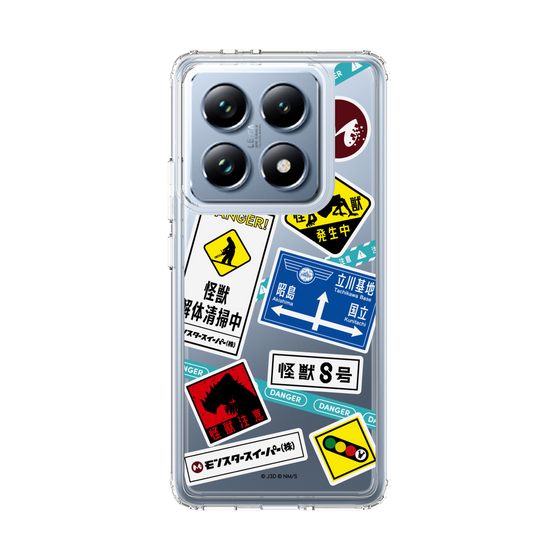 スリムプロテクションケース［ 怪獣8号 - ステッカー - カラー ］
