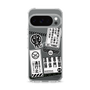 スリムプロテクションケース［ 怪獣8号 - ステッカー - モノクロ ］