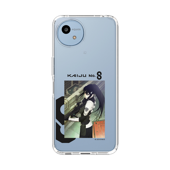 スリムプロテクションケース［ 怪獣8号 - キャラクタービジュアル - 亜白ミナ ］