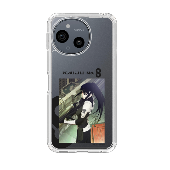 スリムプロテクションケース［ 怪獣8号 - キャラクタービジュアル - 亜白ミナ ］