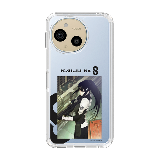 スリムプロテクションケース［ 怪獣8号 - キャラクタービジュアル - 亜白ミナ ］