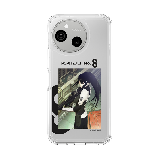 スリムプロテクションケース［ 怪獣8号 - キャラクタービジュアル - 亜白ミナ ］