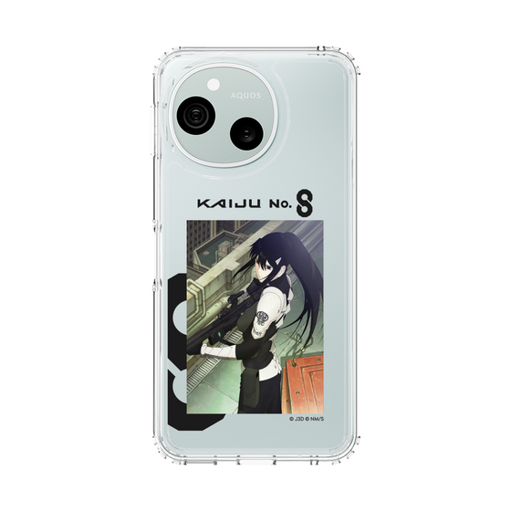 スリムプロテクションケース［ 怪獣8号 - キャラクタービジュアル - 亜白ミナ ］