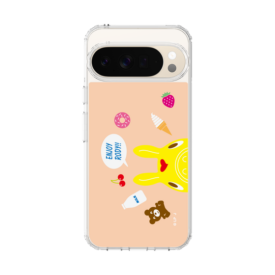 スリムプロテクションケース［ ロディ - フェイス - ベージュ ］
