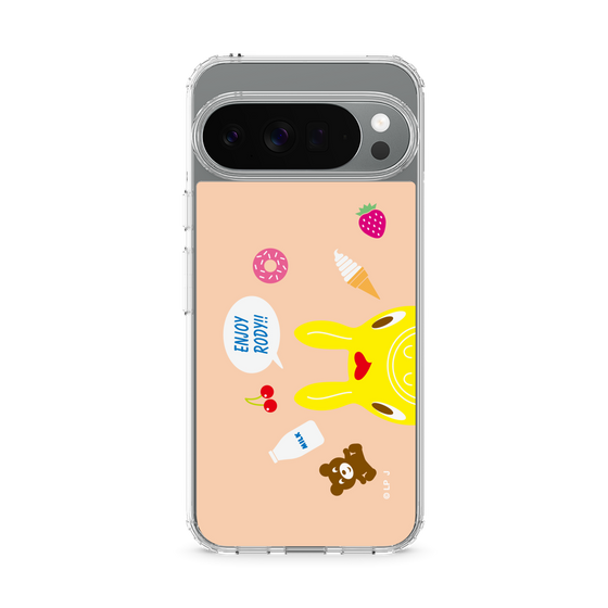 スリムプロテクションケース［ ロディ - フェイス - ベージュ ］