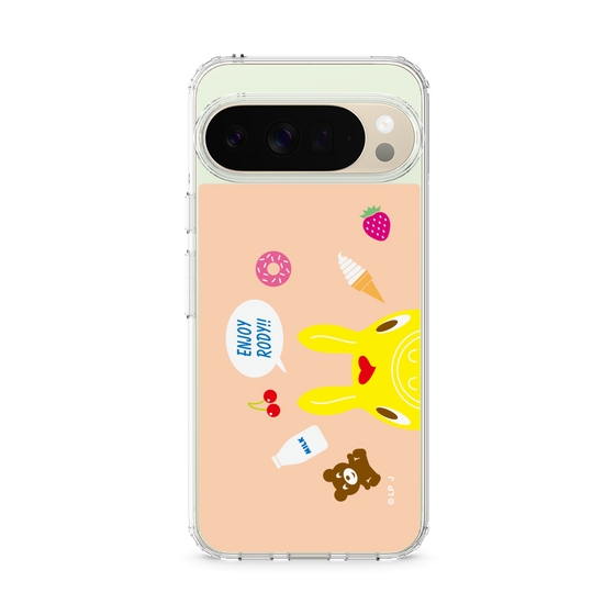 スリムプロテクションケース［ ロディ - フェイス - ベージュ ］