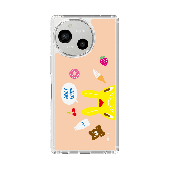 スリムプロテクションケース［ ロディ - フェイス - ベージュ ］